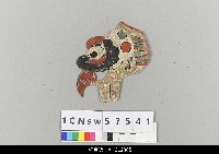 藏品(中國湖北皮影戲偶頭-淨)的圖片